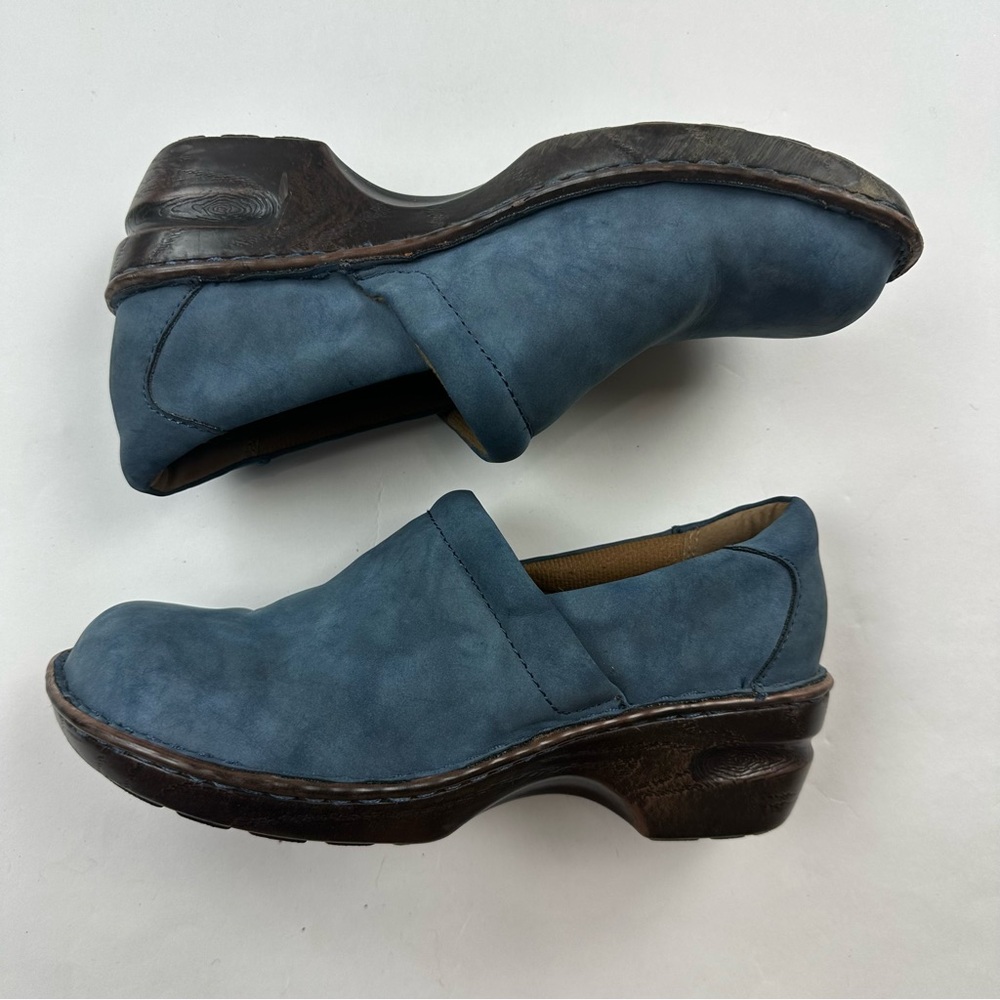 Boc Blue Peggy Clogs Shoes Size 9 - Picture 8 of 9